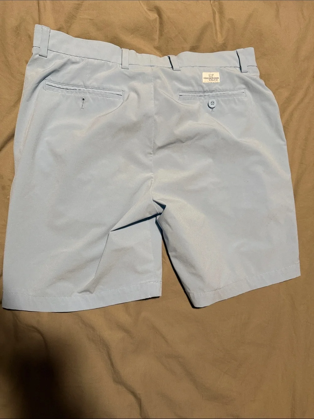Vineyard Vines Light Blue Men’s Flat Front Shorts